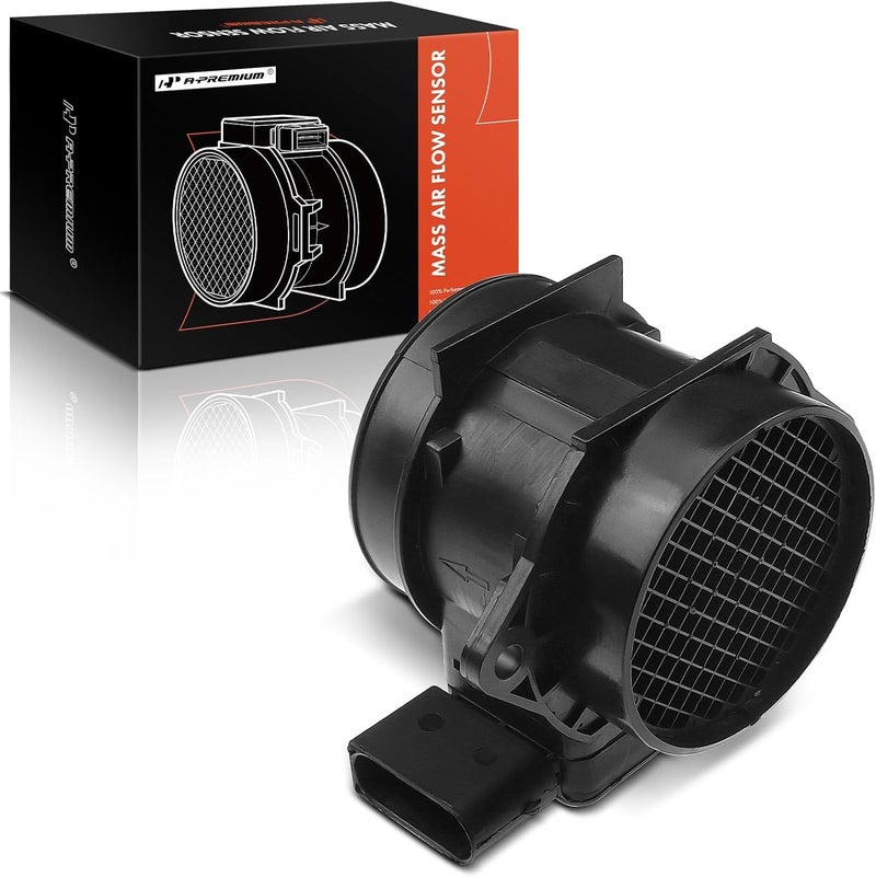 A-Premium مستشعر تدفق الهواء الشامل MAF متوافق مع هيونداي إيلانtra 2003-2010، سوناتا 2006-2008، تيبورون 2003-2008، توكسون 2005-2017 وكيا أوبتيما 2006-2009، سبورتاج، ريو، ريو5، سبيكترا، سبيكترا5 - Image 1